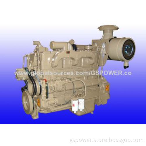 24V electric motor starters, in-line, 6 cylinders, turbocharged, marine engines for gen set